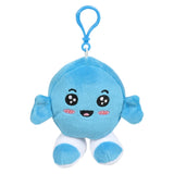 Emoticon Backpack Clip Plush (1 PC)