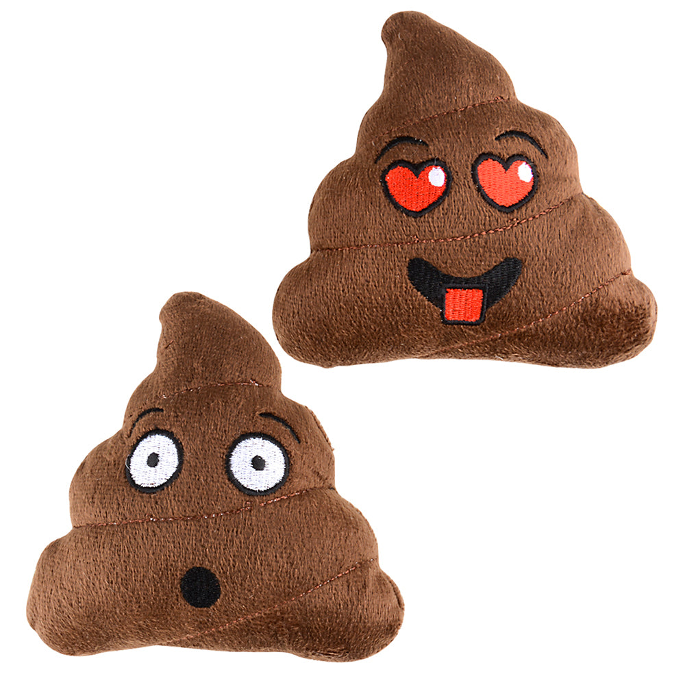 Plush Emoticon Poop (12 Pack)