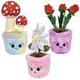 Plush Flower Pots 9"