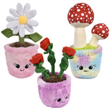 Flower Pot Plush 14"