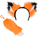 Fox Ear And Tail Set (1 PC)