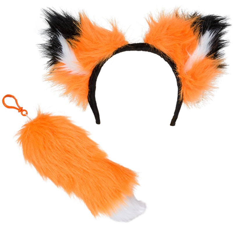 Fox Ear And Tail Set (1 PC)