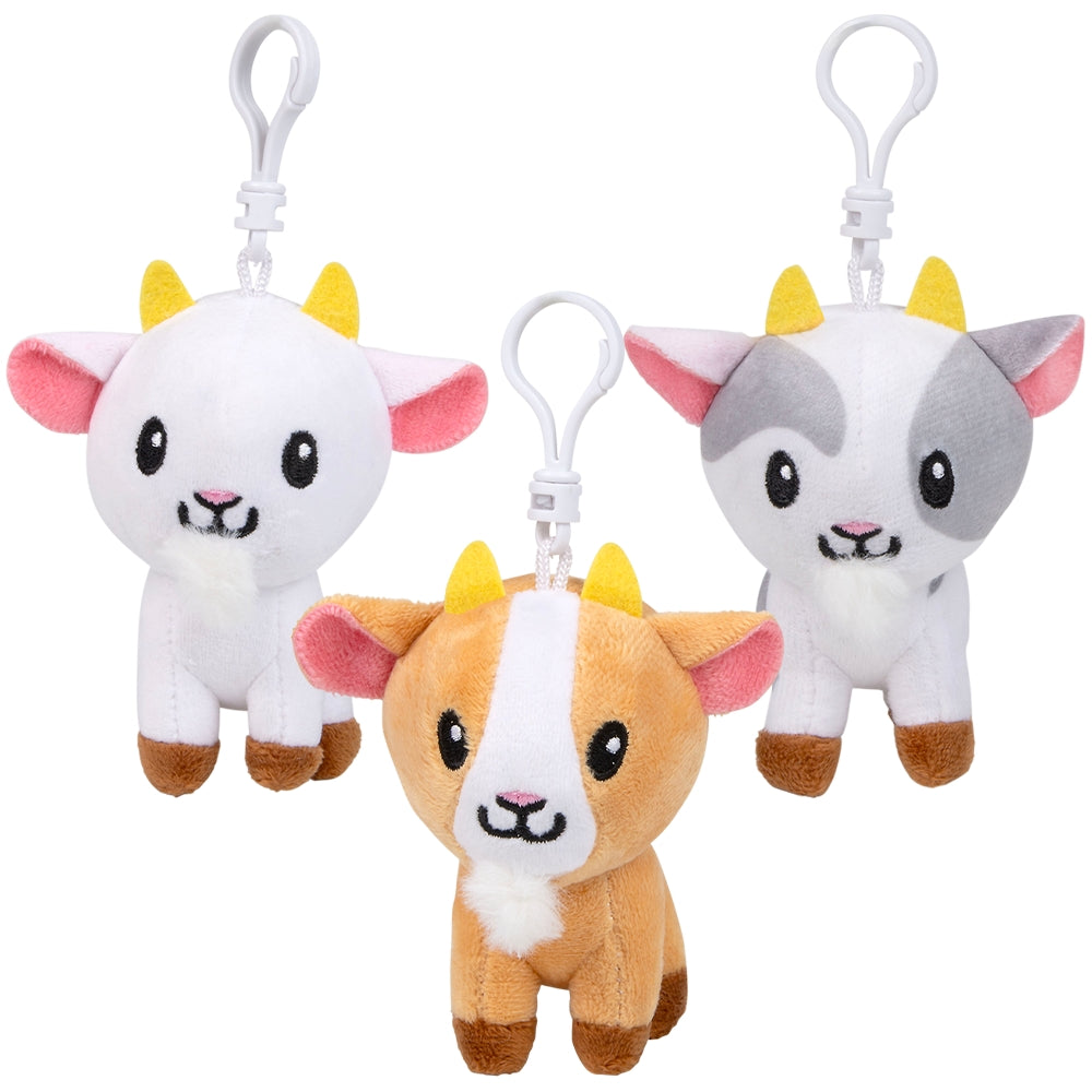 Plush Goat Clip On (Dozen)