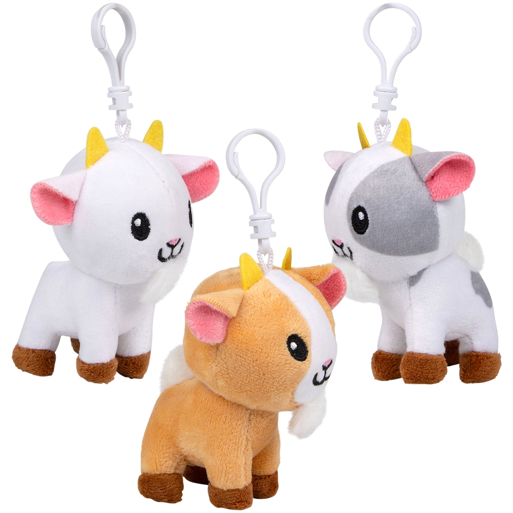 Plush Goat Clip On (Dozen)