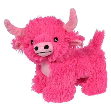 Highland Cow Plush 8" Colorful