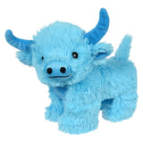 Highland Cow Plush 8" Colorful