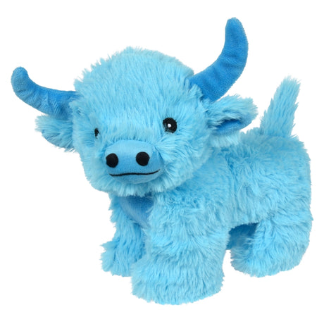 Highland Cow Plush 8" Colorful