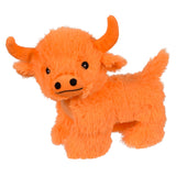 Highland Cow Plush 8" Colorful
