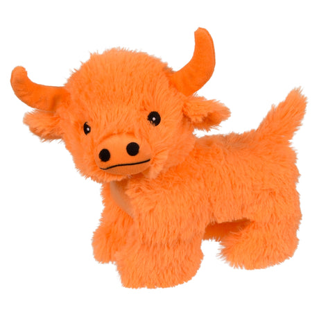Highland Cow Plush 8" Colorful
