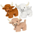 Highland Cow Plush Natural 8"