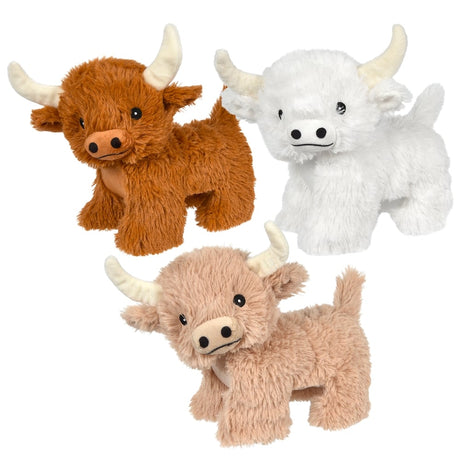 Highland Cow Plush Natural 8"