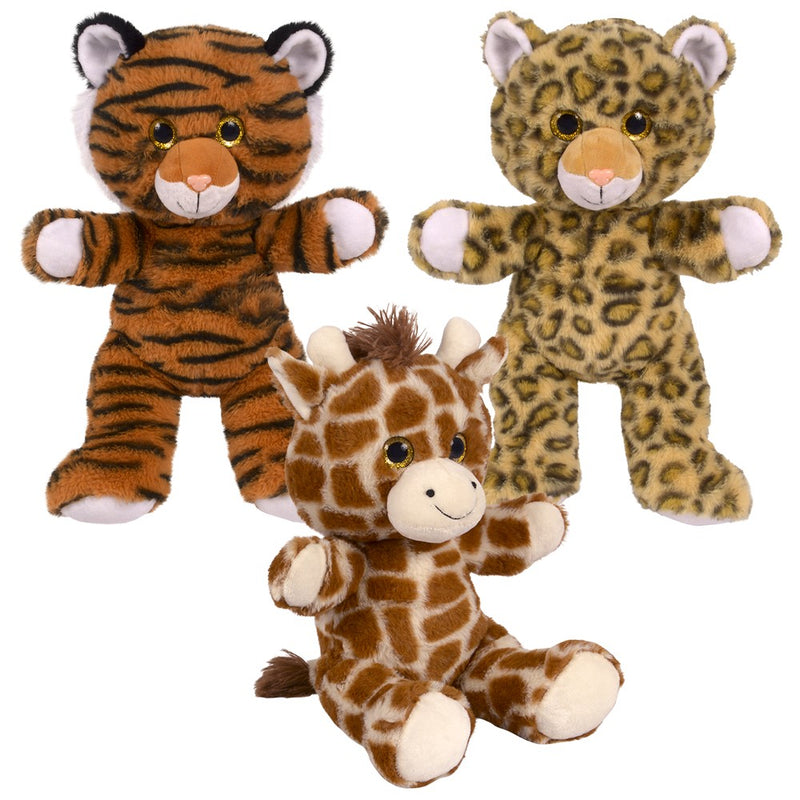 Jungle Animals Plush 15"