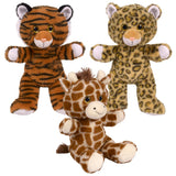 Jungle Animals Plush 15"