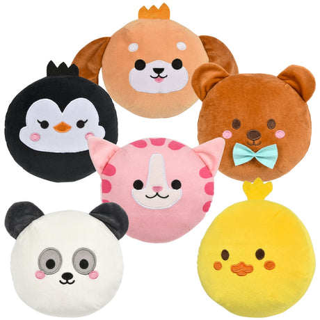 Kawaii Plush Ball Heads 7"