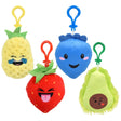 Kawaii Fruit Plush Clip (1 PC)