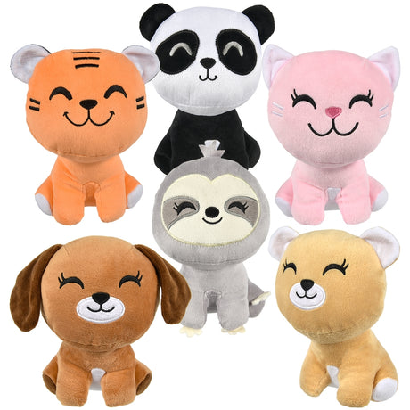 Kawaii Plush Animal Assortment