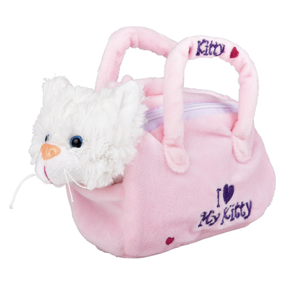 Kitten In Purse Plush Toy