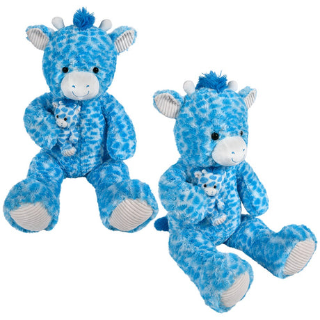 Plush Giraffe With Baby (36 in Mamma Giraffe)