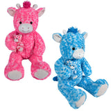 Plush Giraffe With Baby (36 in Mamma Giraffe)