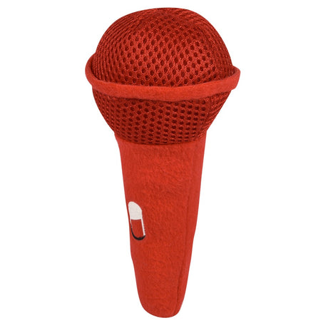 Stuffed Microphone Plush 7"