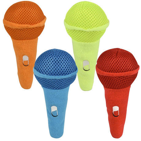 Stuffed Microphone Plush 7"
