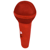 Stuffed Microphone Plush 11"