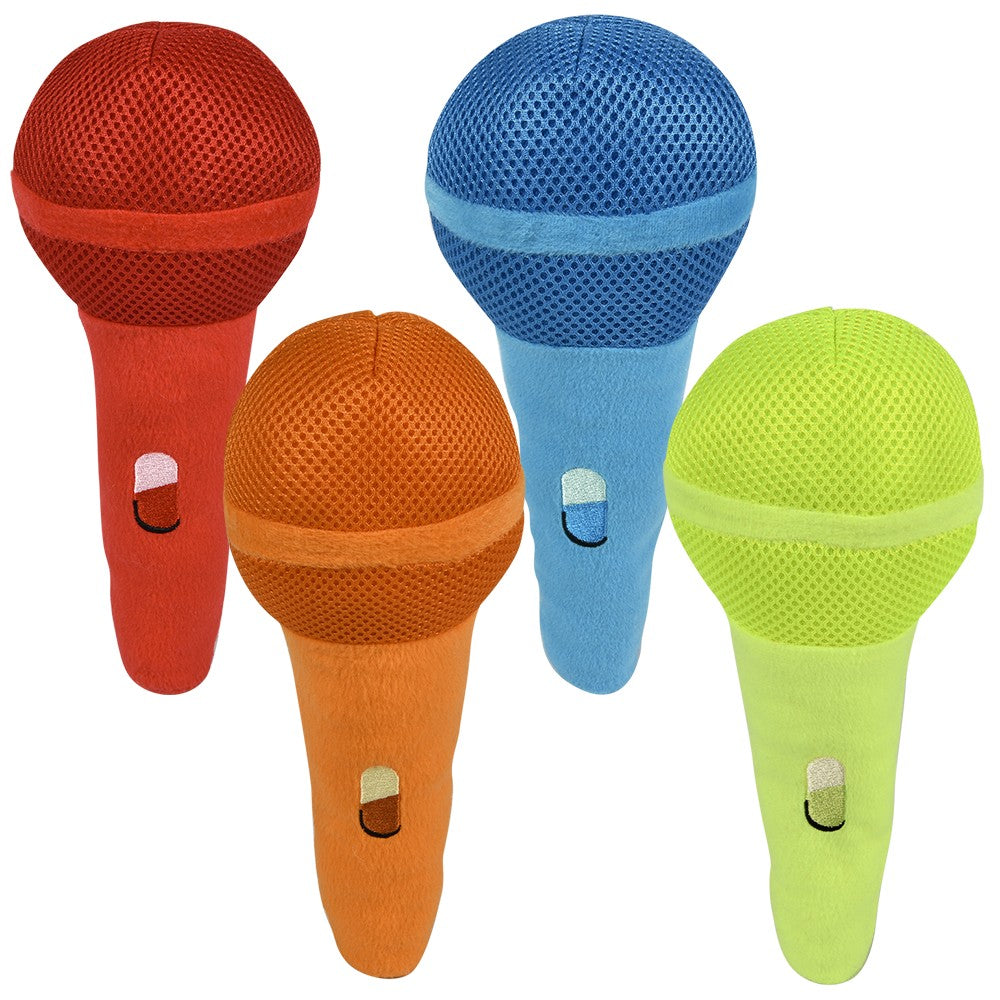 Stuffed Microphone Plush 11"