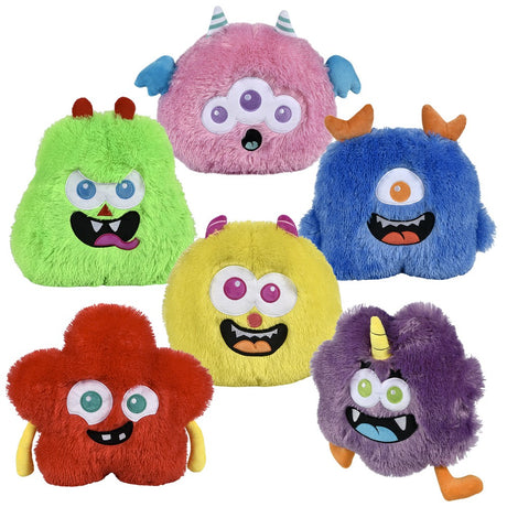 Monster Faces Plush (1 PC)