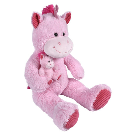 Plush Unicorn With Baby (36 in.)