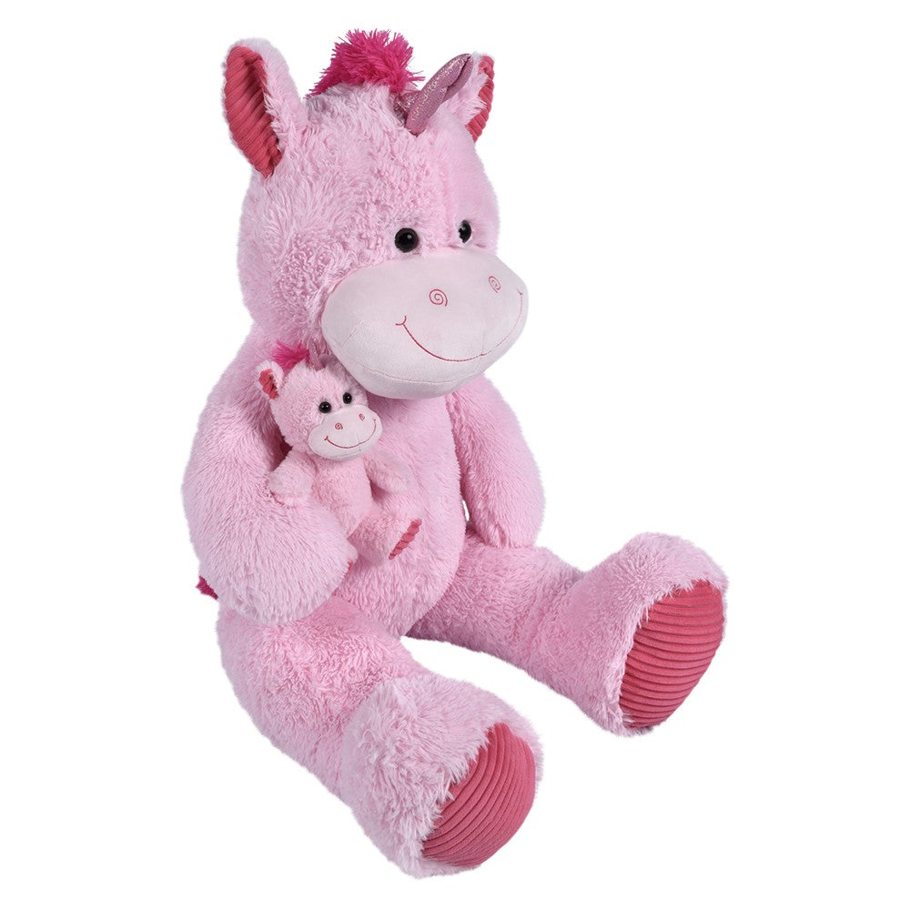 Plush Unicorn With Baby (42 in.)