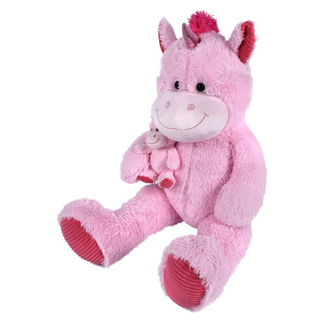 Plush Unicorn With Baby (42 in.)