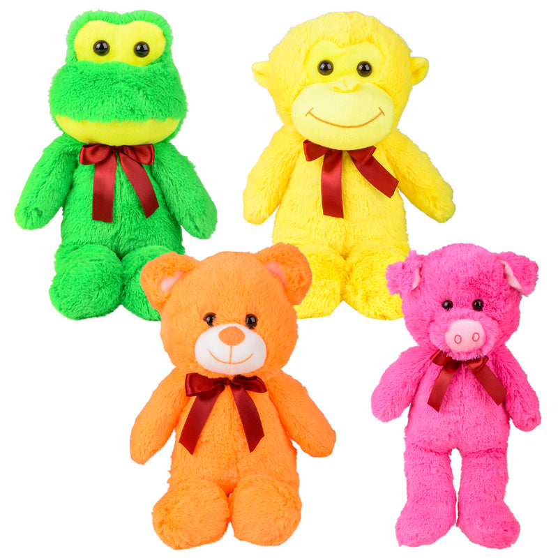 Neon Plush Animal Assortment (1 PC)