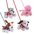 Plush Dogs on Leash (1 DZ)