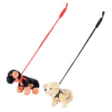 Plush Cat & Dog With 35" Leash (1 DZ)