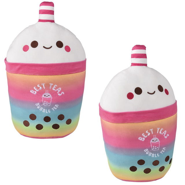 Bubble Tea Plush Pillow 18.5"