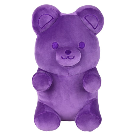 Purple Yummy Bear Pillow 16"