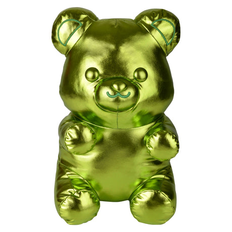 Bear Pillow Metallic Green Yummy Bear (1 PC)