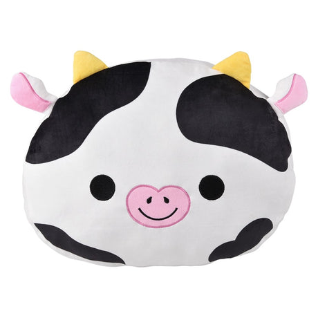 Kawaii Cow Pillow 16"
