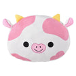 Kawaii Strawberry Cow Pillow 16"