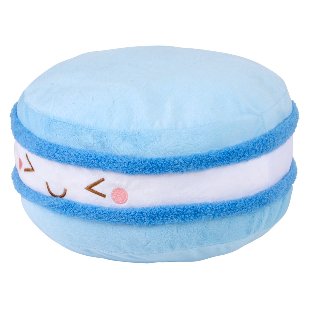 Blue Macaron Plush Pillow 14"