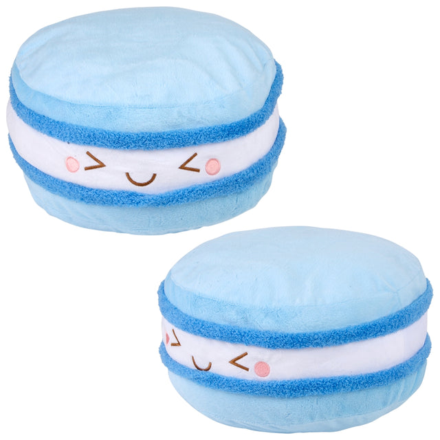 Blue Macaron Plush Pillow 14"