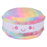 Rainbow Macaron Plush Pillow 14"