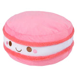 Pink Macaron Plush Pillow 14"