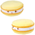 Yellow Macaron Plush Pillow 14"