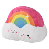 Rainbow Plush Pillow 16"