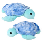 Sea Turtle Pillow 22" Blue Tie Dye Tie Dye