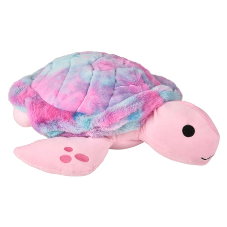 Sea Turtle Pillow 22" Pink Tie Dye