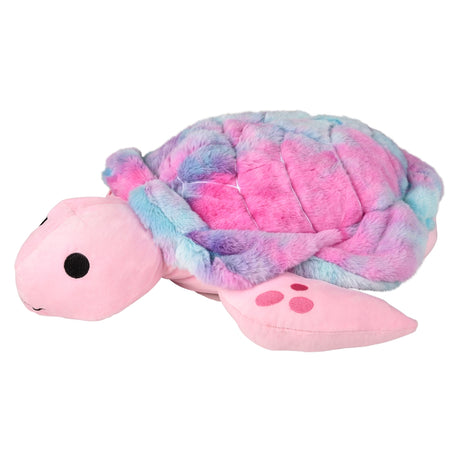 Sea Turtle Pillow 22" Pink Tie Dye
