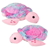 Sea Turtle Pillow 22" Pink Tie Dye