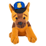 Plush Police Dog (12 Pc)
